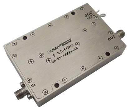 Low Noise Amplifier, 0.5 to 6GHz, 35dB, SMA(f)