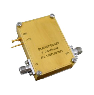 Low Noise Amplifier, 0.5 to 40GHz, 45dB, 2.92mm(f)