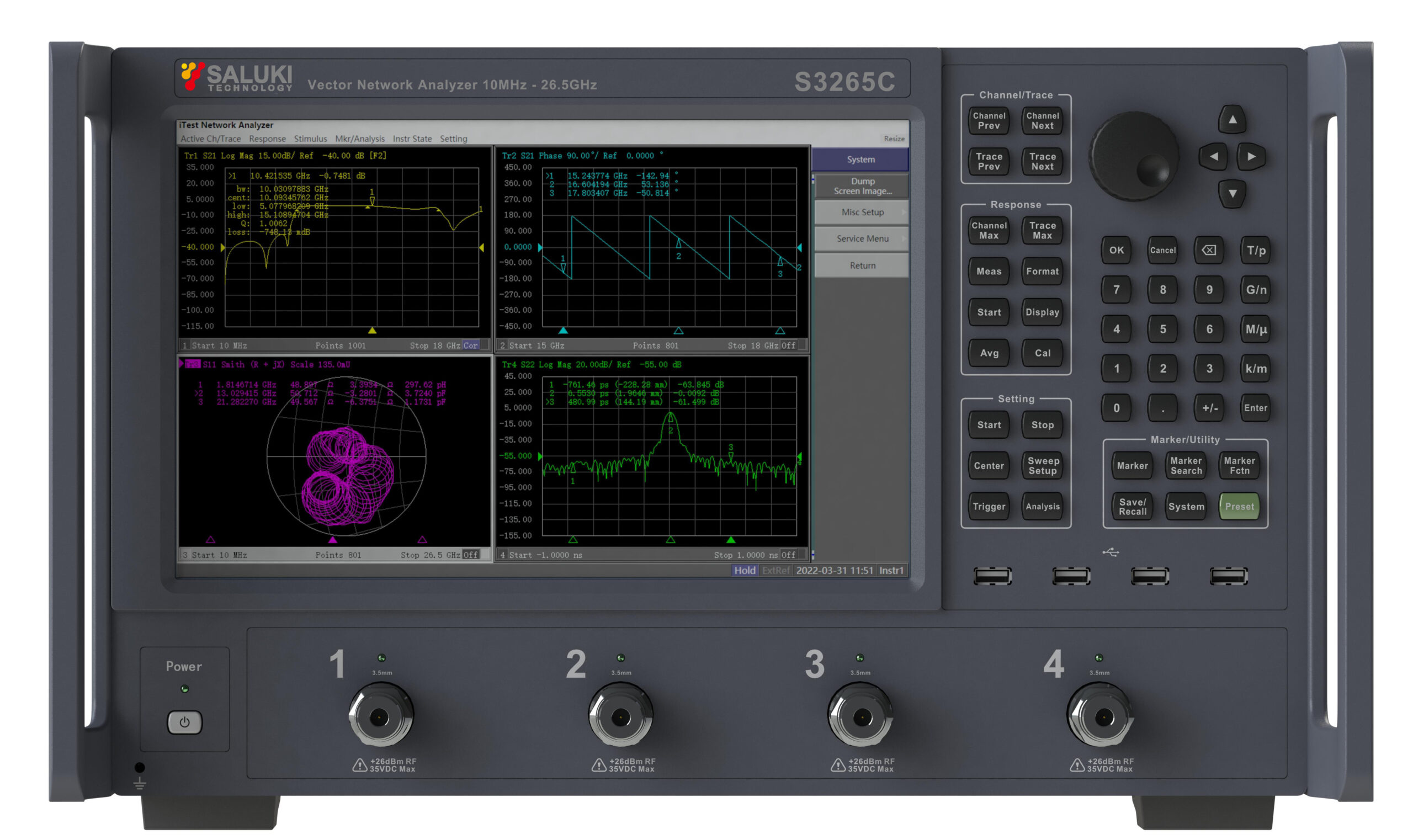 S3265 Series Vector Network Analyzer