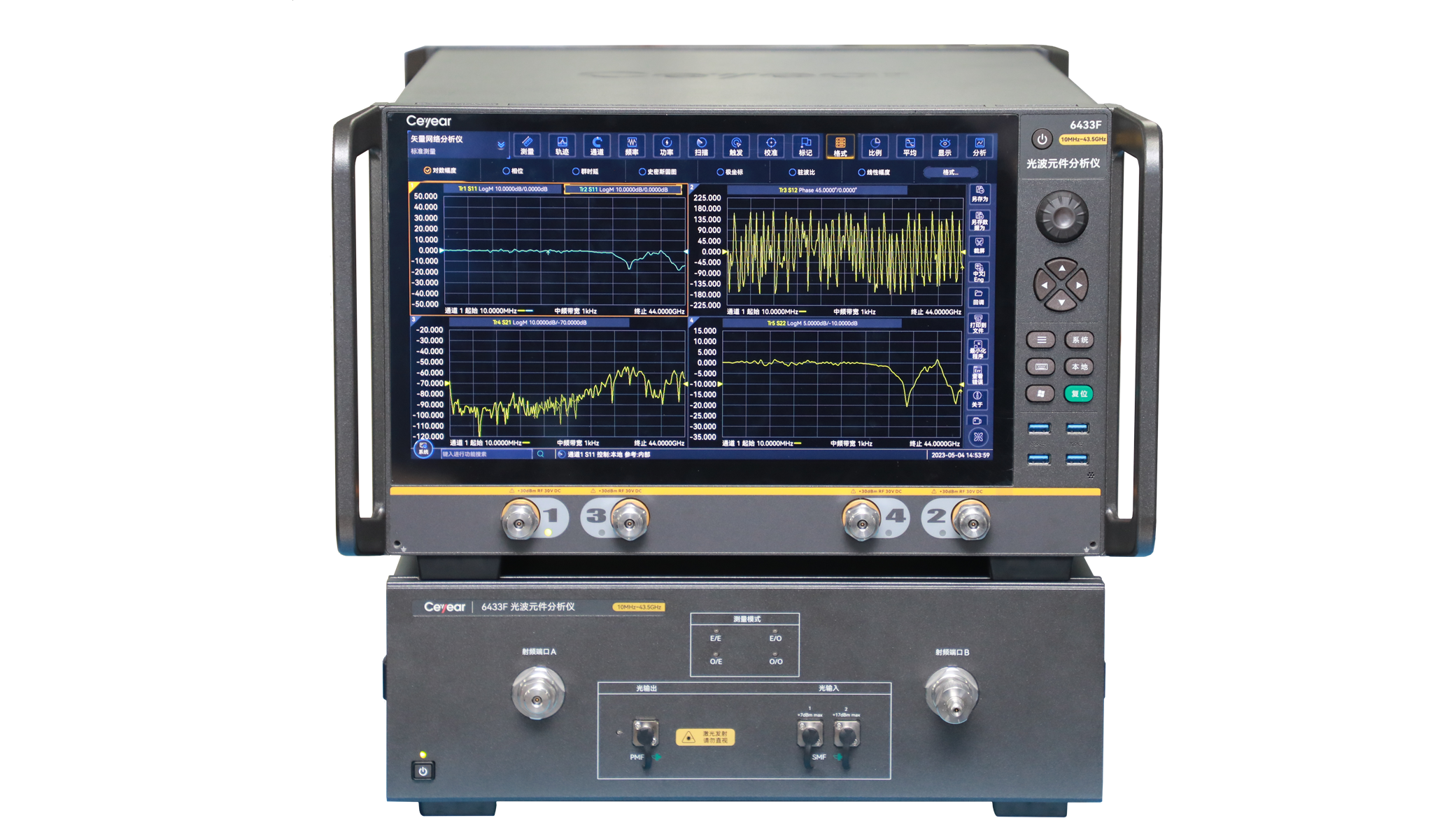 6433F Lightwave Component Analyzer