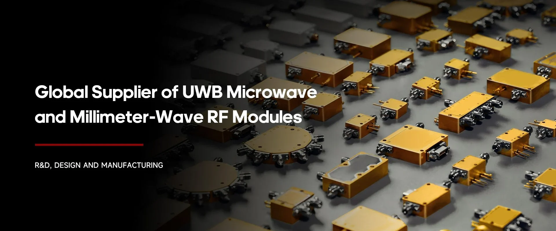 Global Supplier of UWB Microwave and Millimeter-Wave RF Modules