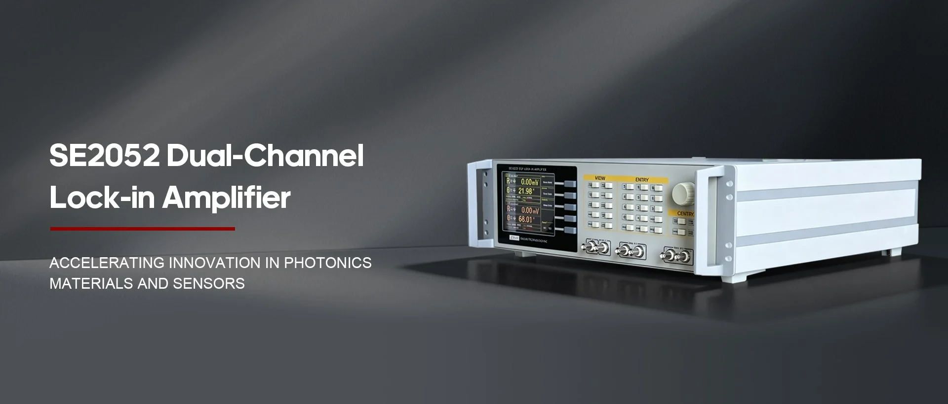 SE2052 Dual-Channel Lock-in Amplifier